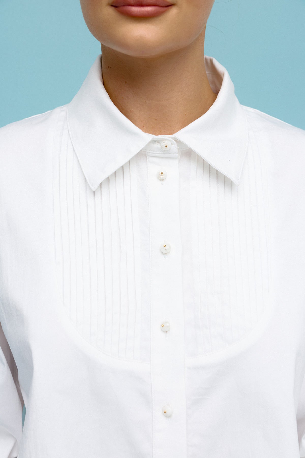 PLEATS. Top.