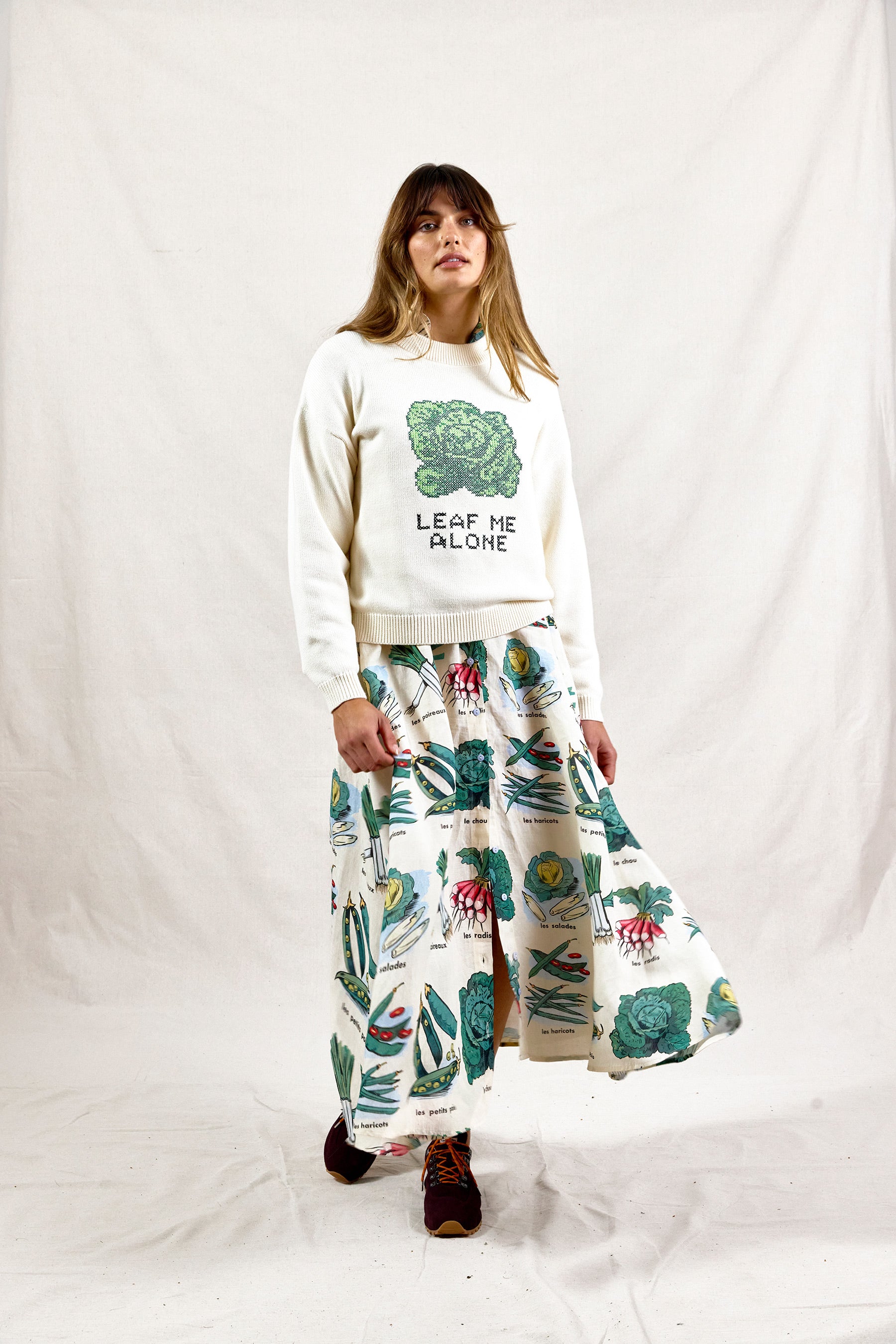 LEAF ME ALONE. Jumper.