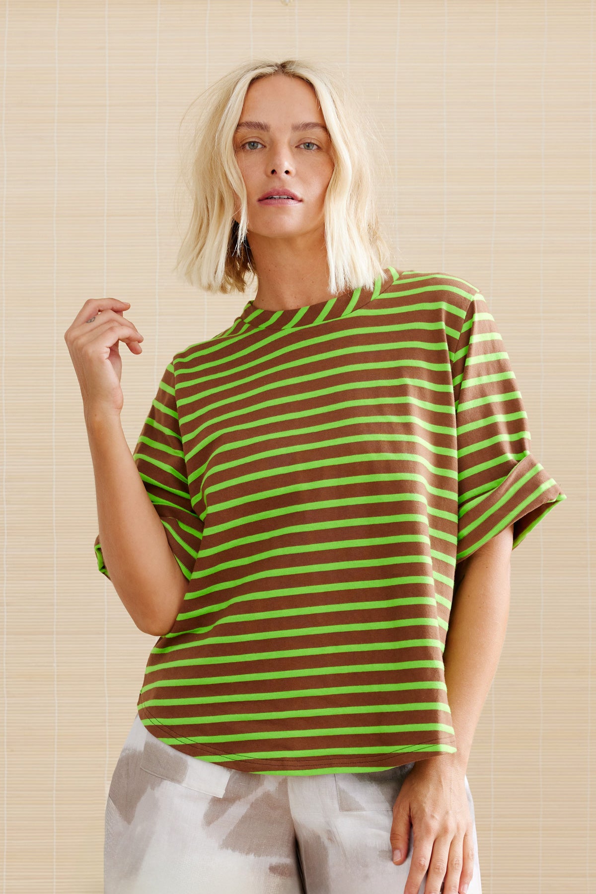 OKAVANGO DELTA. Green & Brown. LAST ONE! SIZE 6.