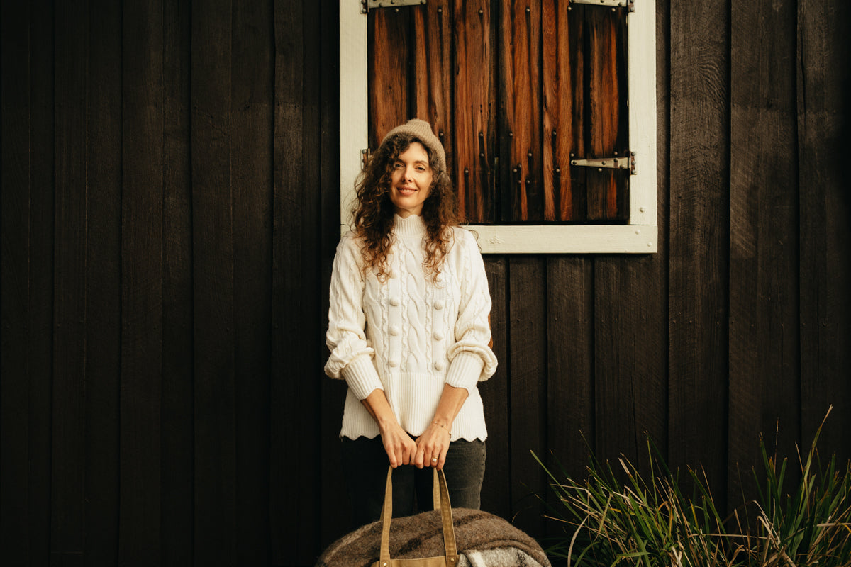 Binny meets Sarah Andrews of Captain's Rest