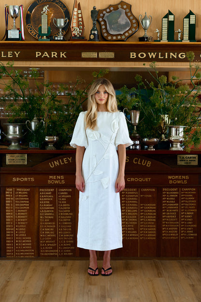 LADIES SINGLES IVORY. Dress.