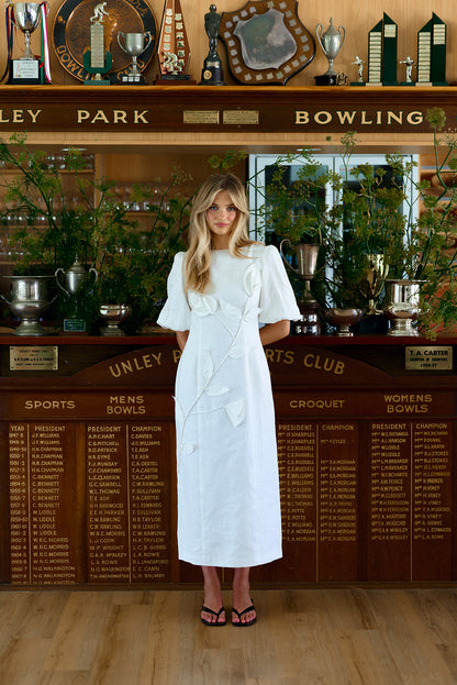 LADIES SINGLES IVORY. Dress.
