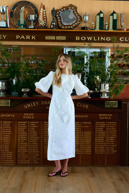LADIES SINGLES IVORY. Dress.