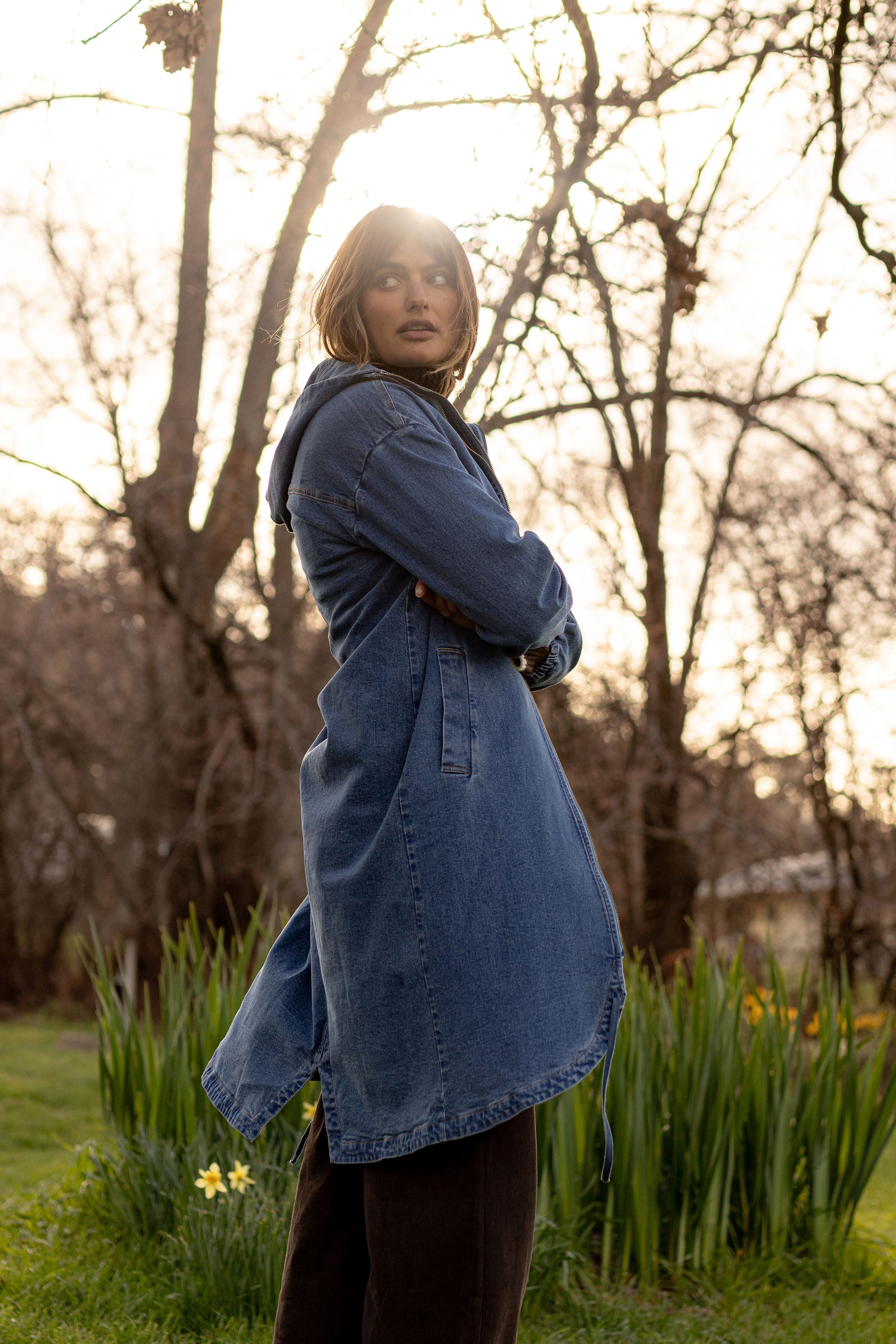 DICKY KNEES. Anorak.