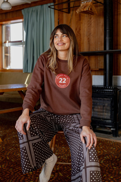 OFF PISTE. Crewneck.