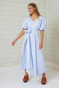 LADY BAY Blue & White.<br>Dress