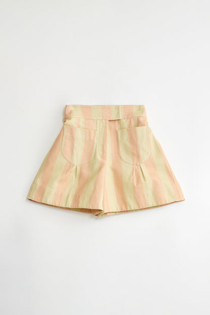 CARROTS & APPLES. ROCKMELON STRIPE.