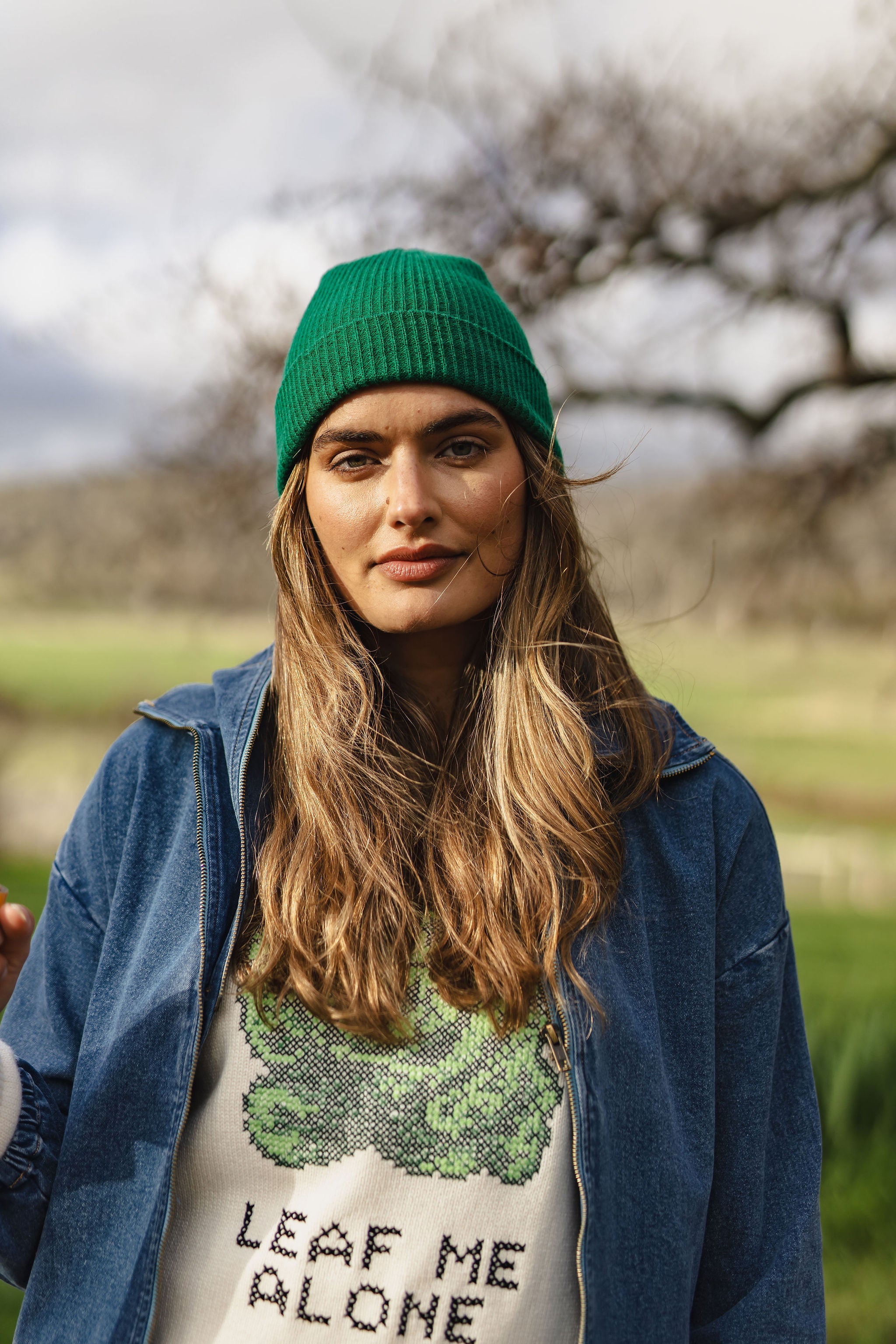 LEAF ME ALONE. Jumper.