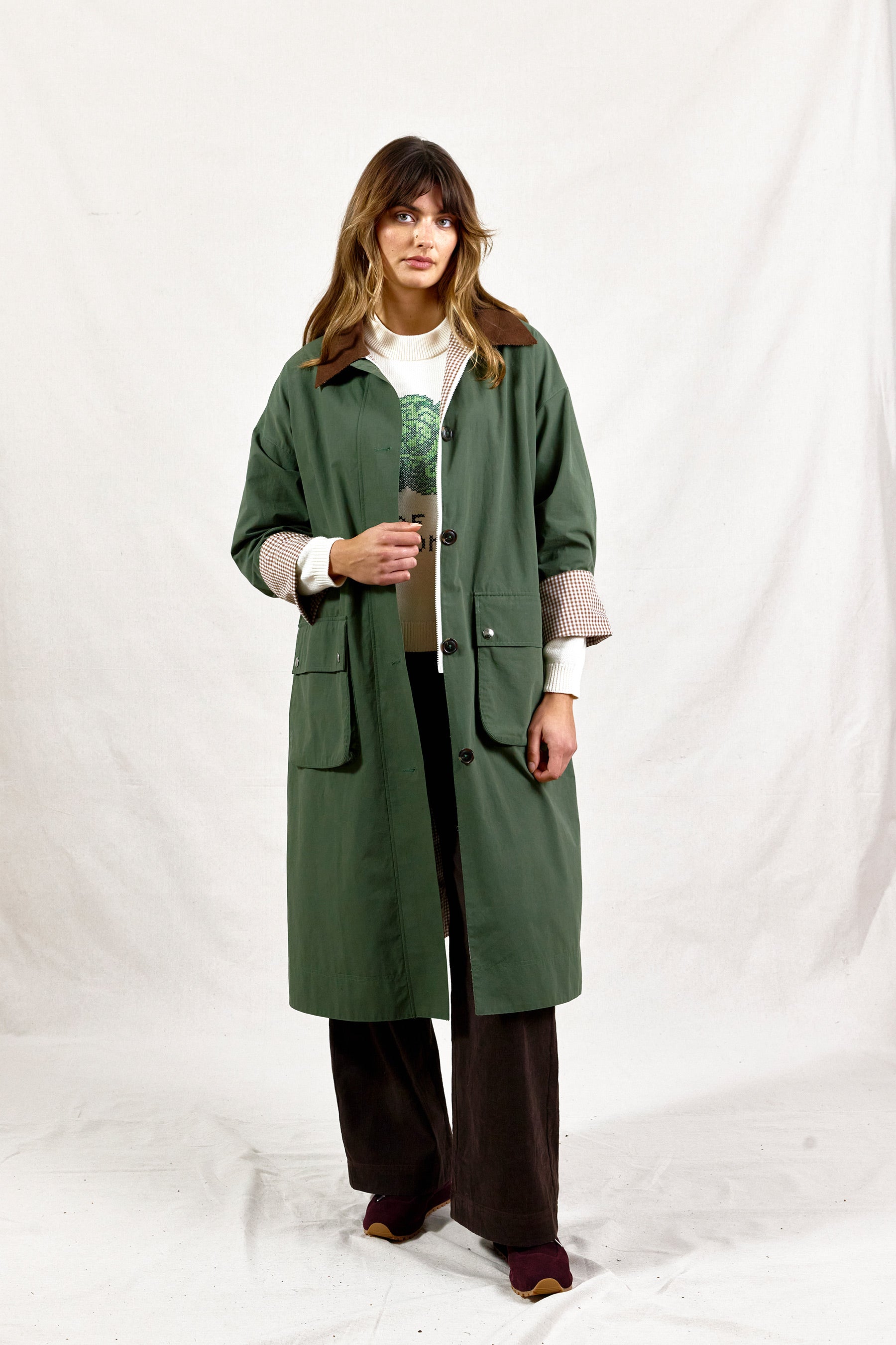 CRACKENBACK. Coat.