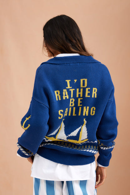 I'D RATHER BE SAILING.