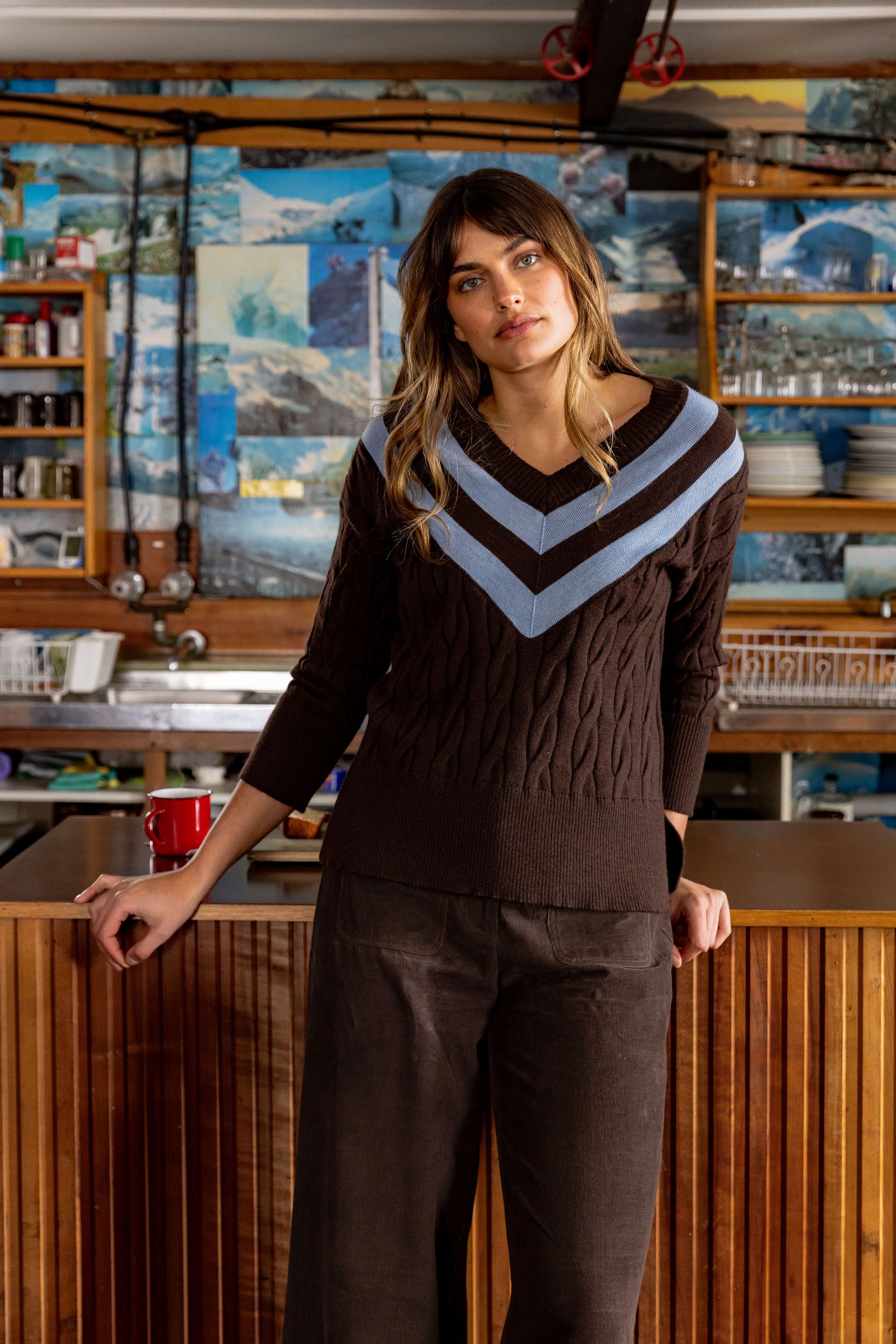 ITS CHILLY IN CHAMONIX. Jumper.