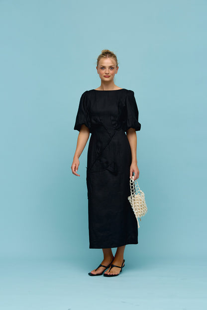 LADIES SINGLES BLACK. Dress.