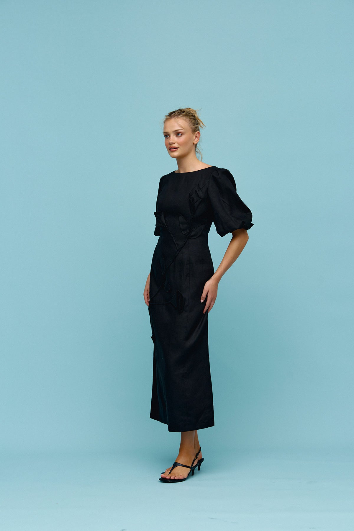 LADIES SINGLES BLACK. Dress.