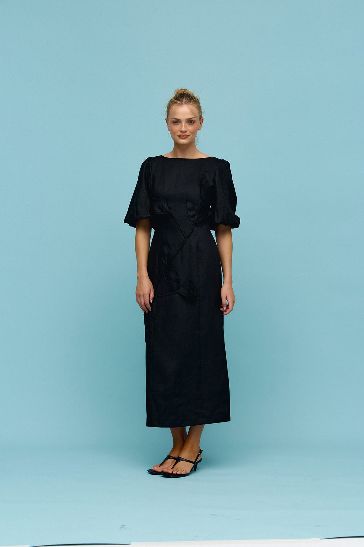 LADIES SINGLES BLACK. Dress.