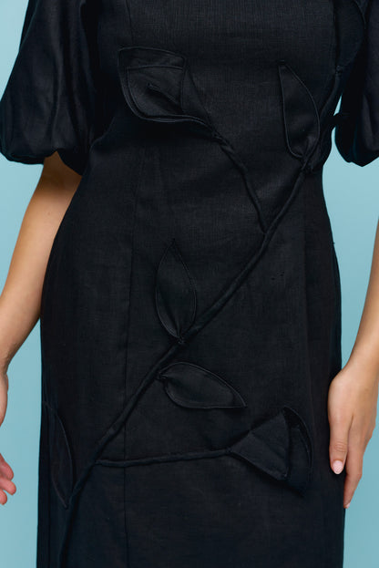 LADIES SINGLES BLACK. Dress.