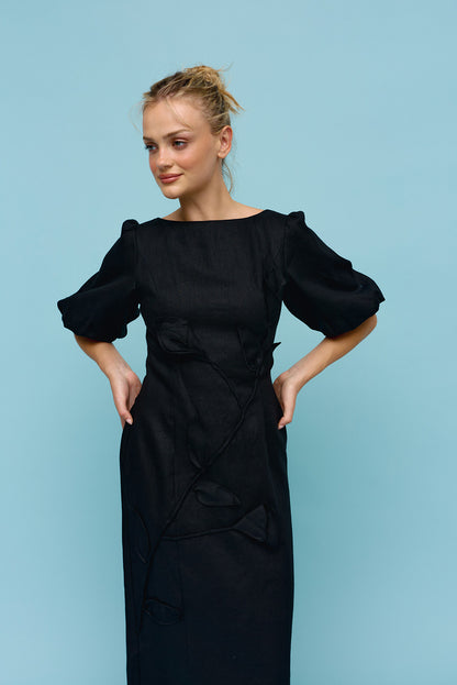LADIES SINGLES BLACK. Dress.