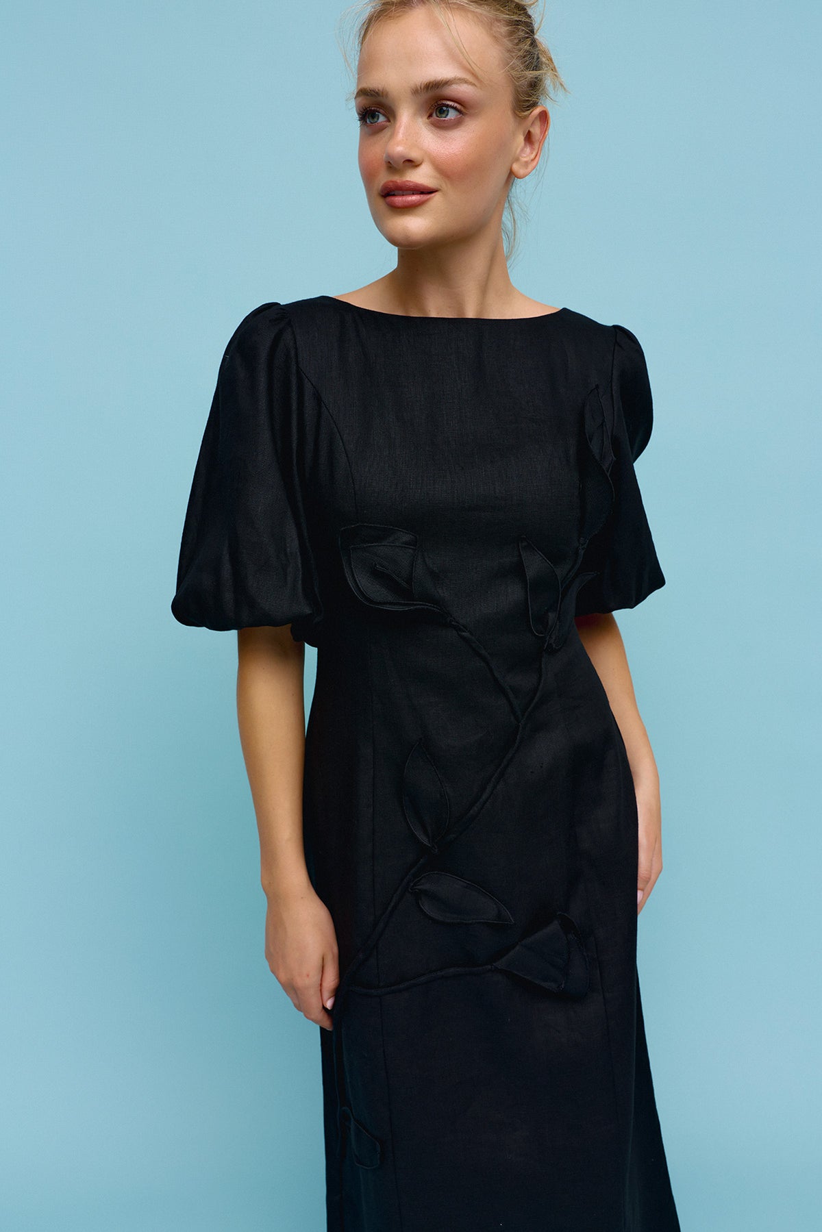 LADIES SINGLES BLACK. Dress.
