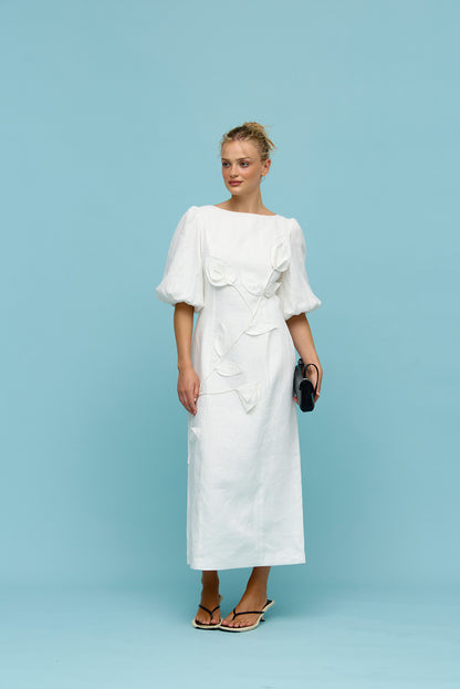 LADIES SINGLES IVORY. Dress.