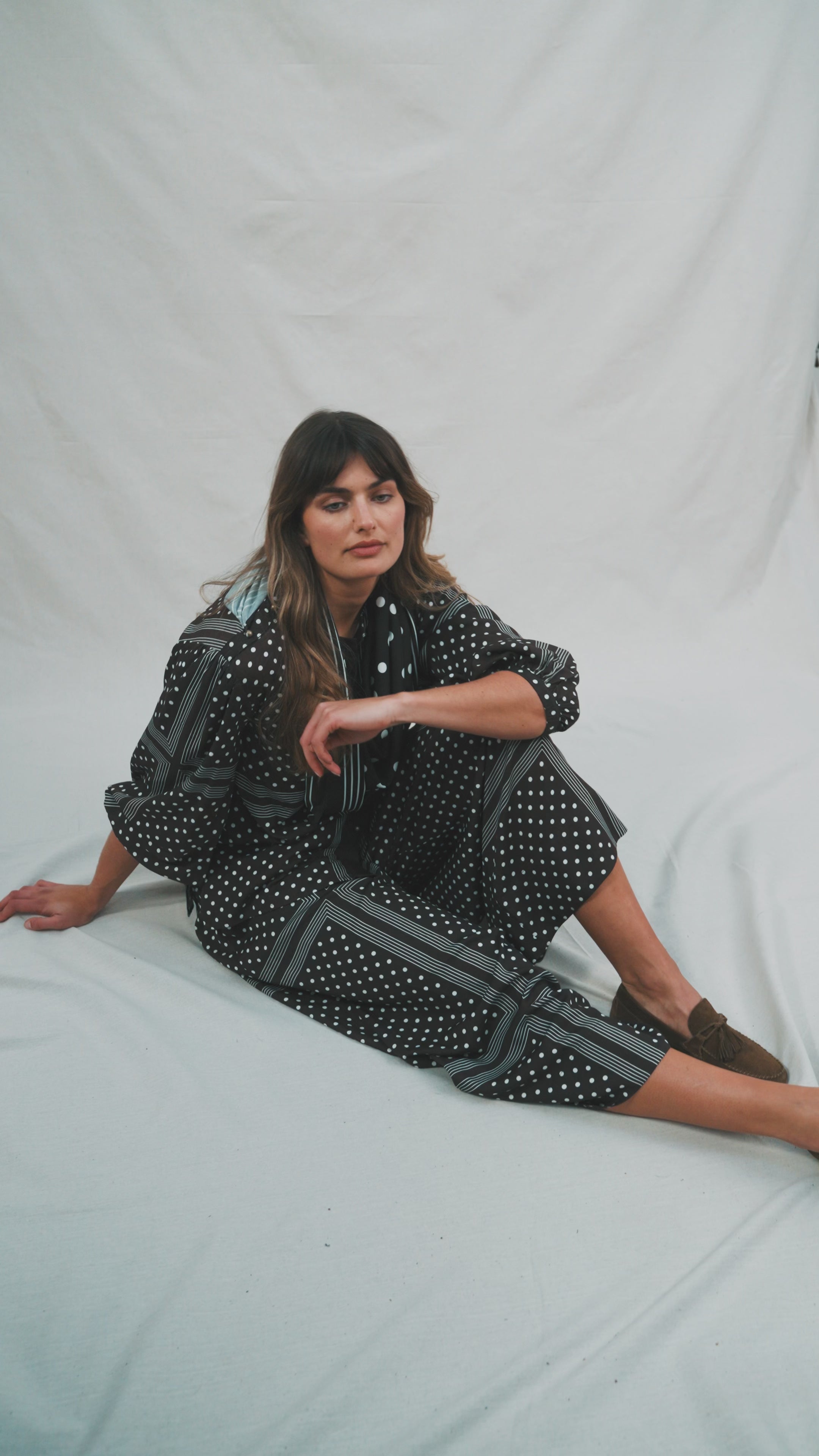 Load video: CHOCOLATE FONDUE WITH SUE. Shirt.